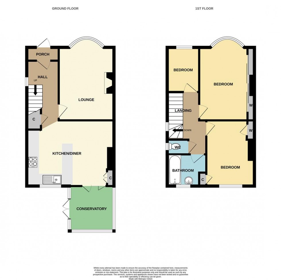 Floorplan for Castlewood Drive, London, SE9