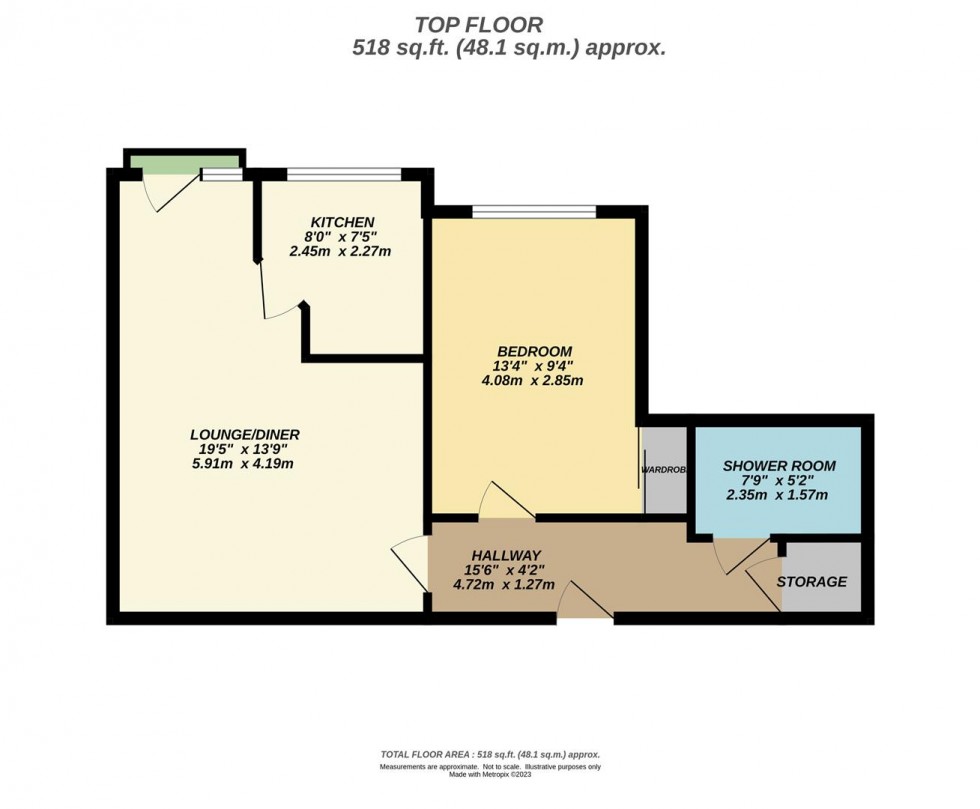 Floorplan for Footscray Road, London, SE9