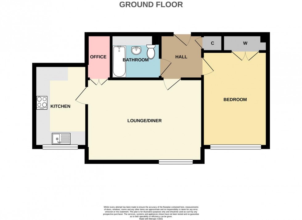 Floorplan for West Park, London