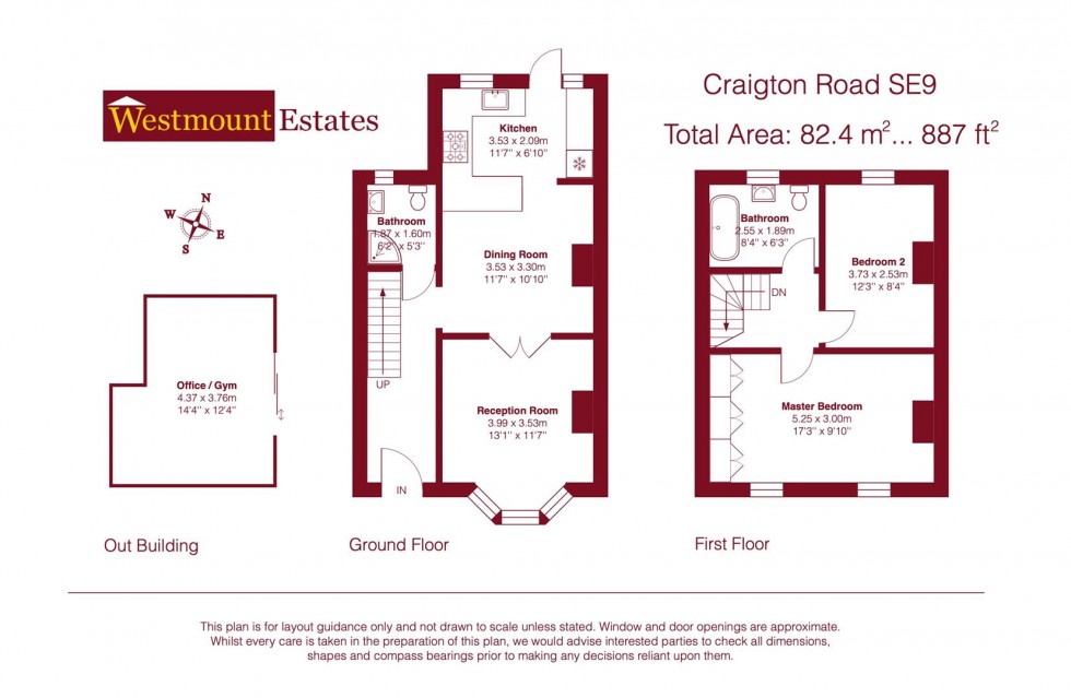 Floorplan for Craigton Road, Eltham, SE9