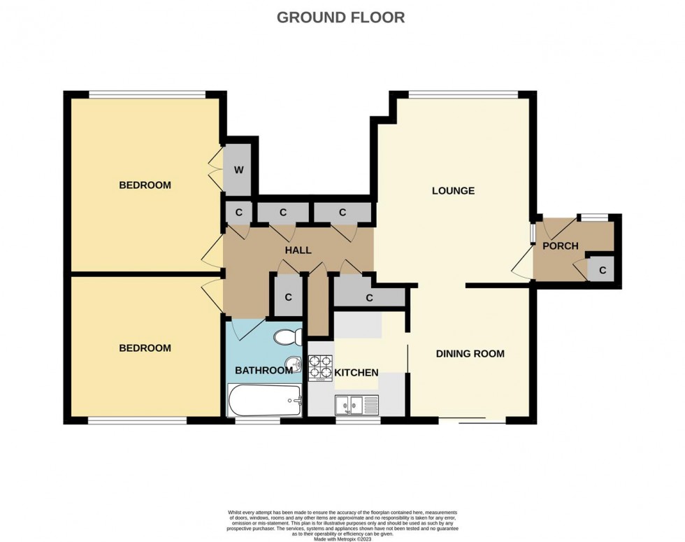 Floorplan for Oakways, London, SE9