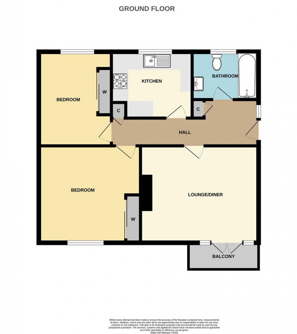 Floorplan for Wythens Walk, London, SE9