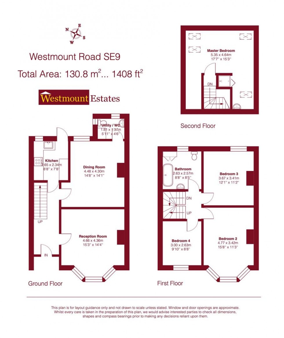 Floorplan for Westmount Road, London, SE9