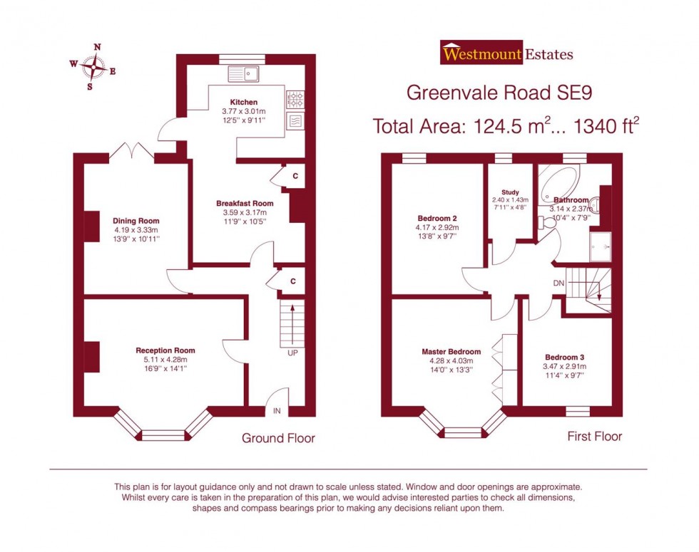 Floorplan for Greenvale Road, London, SE9