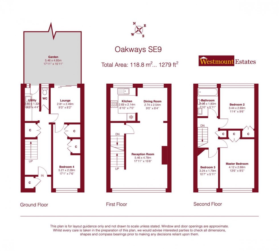 Floorplan for Oakways, London