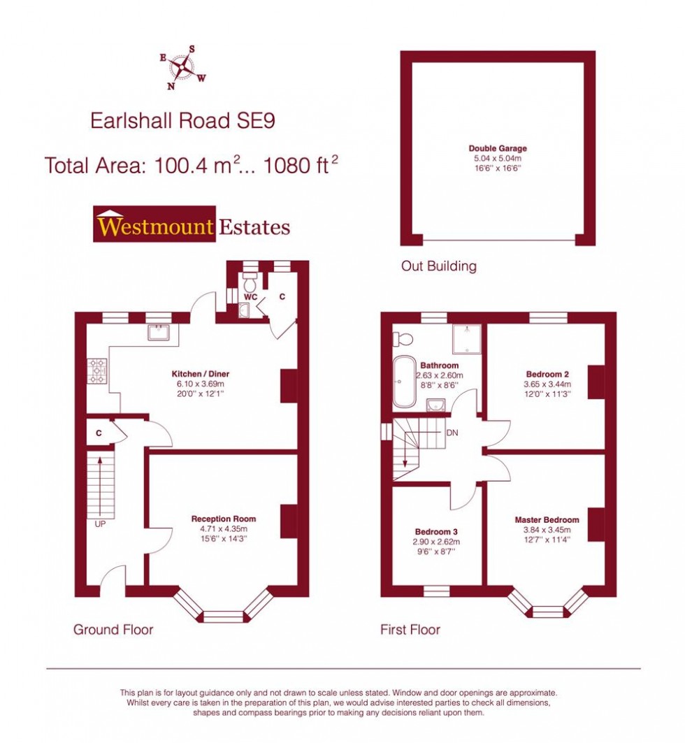 Floorplan for Earlshall Road, London