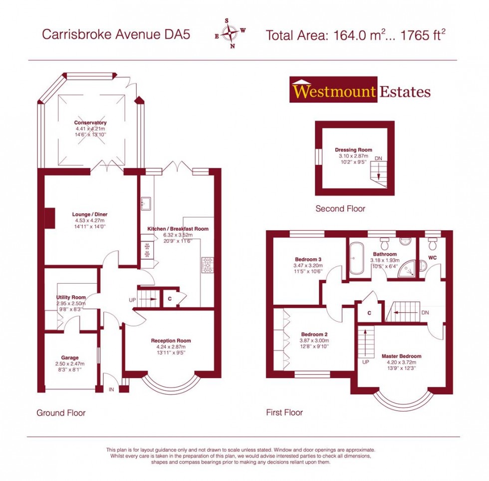 Floorplan for Carisbrooke Avenue, DA5