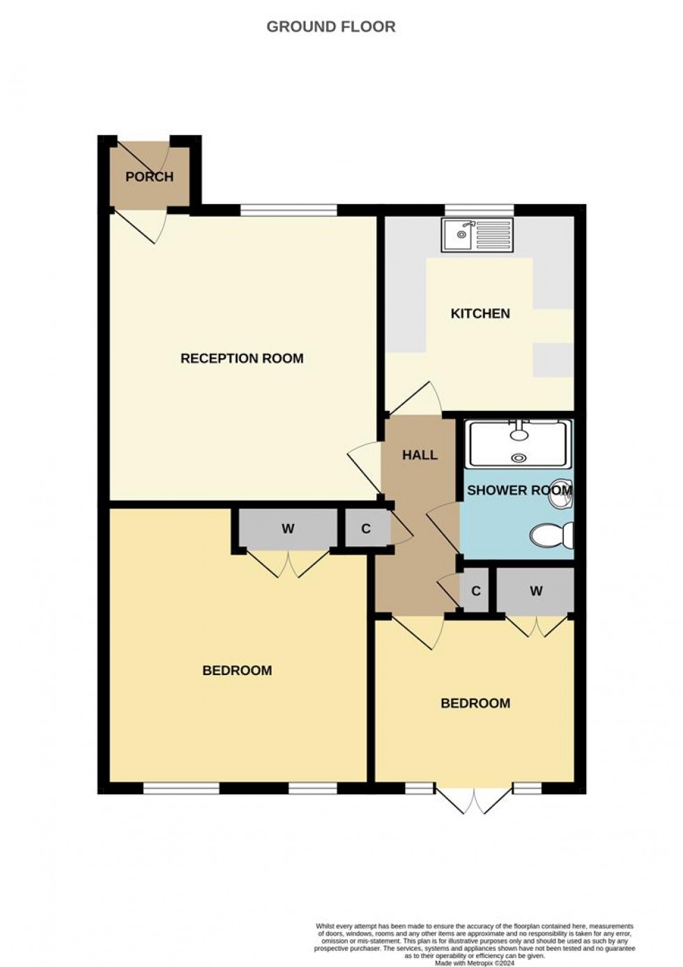 Floorplan for Friars Mews, London