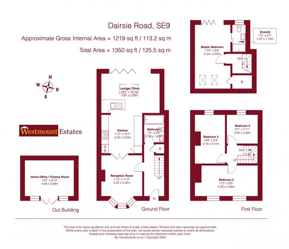 Floorplan for Dairsie Road, SE9