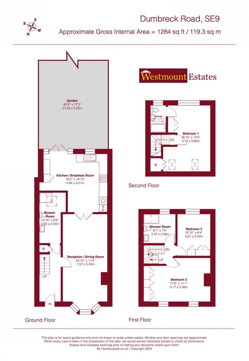 Floorplan for Dumbreck Road, Eltham