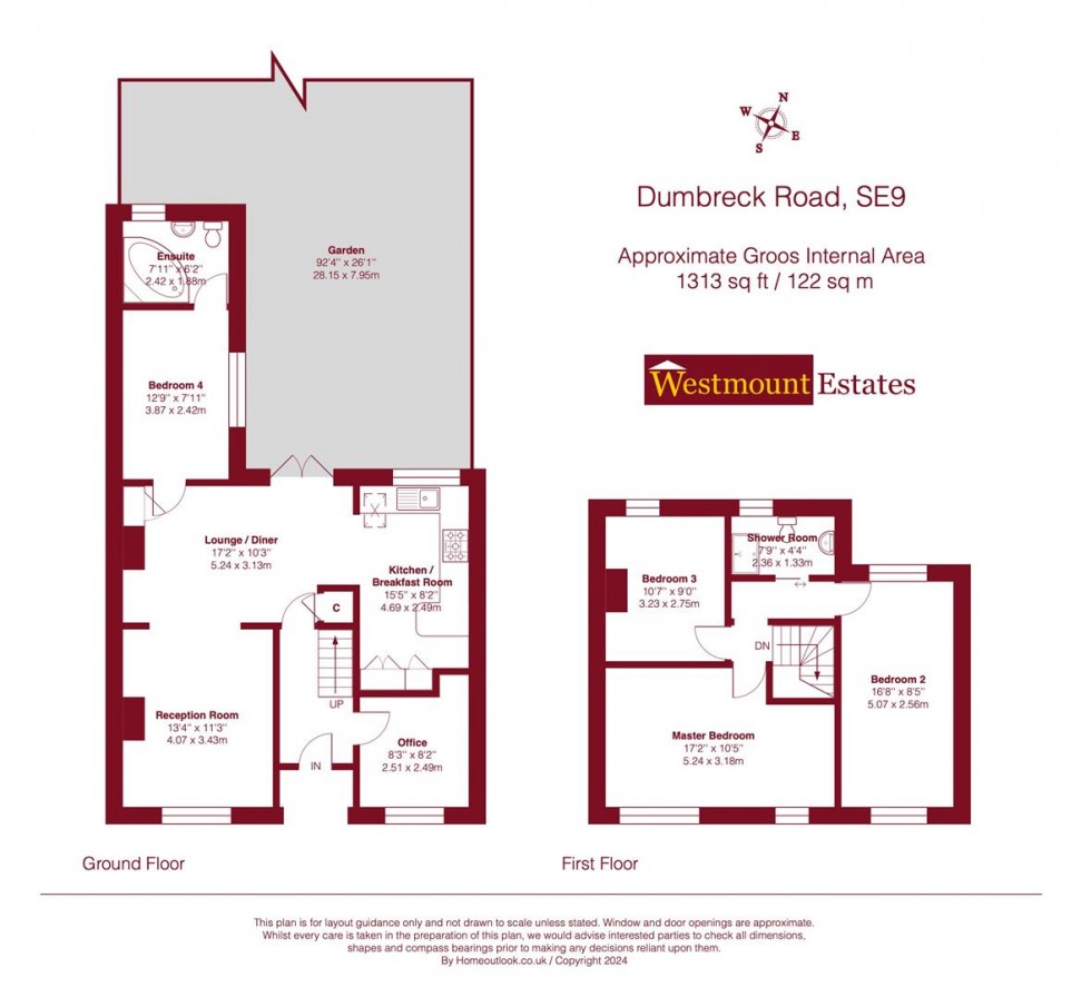 Floorplan for Dumbreck Road, Eltham, SE9