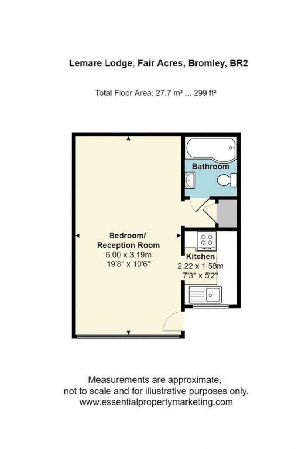 Floorplan for Fair Acres, Bromley