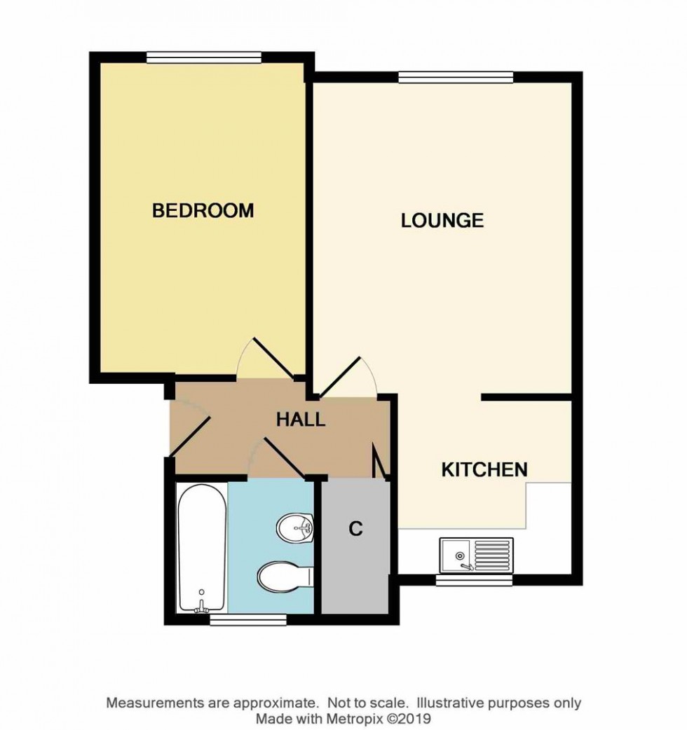 Floorplan for Pullman Place, London