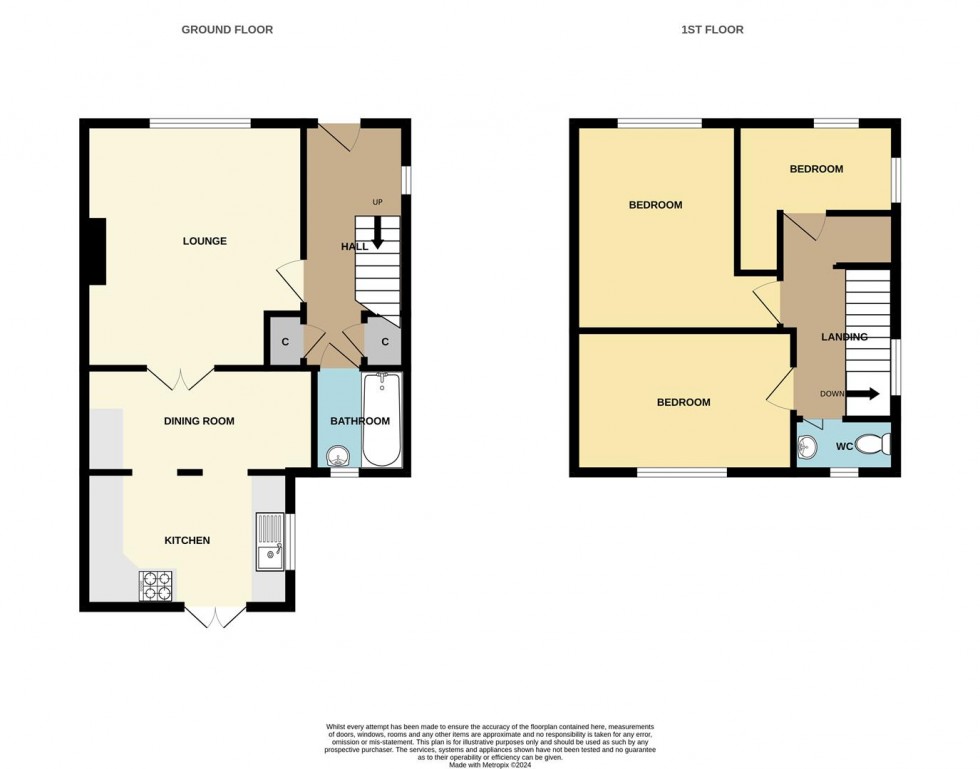 Floorplan for Langbrook Road, London, SE3