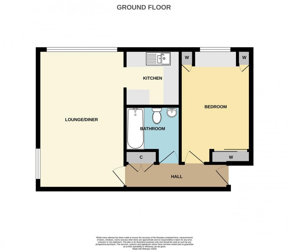 Floorplan for Laburnum Place, Elderslie Road, SE9